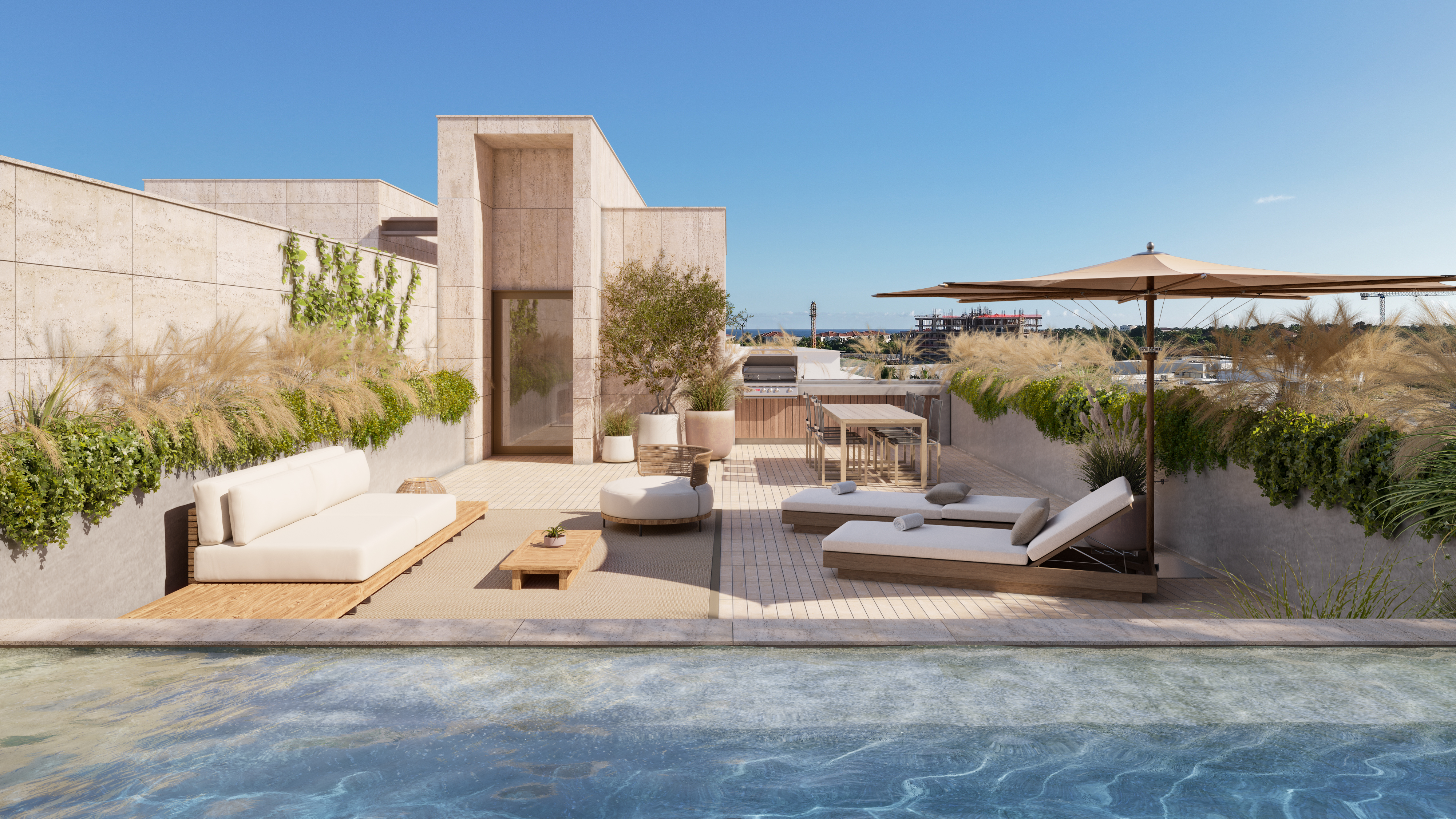 Jacuzzis rooftop